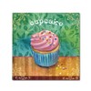 Trademark Fine Art Fiona Stokes-Gilbert 'Cupcake' Canvas Art, 35x35 ALI13564-C3535GG